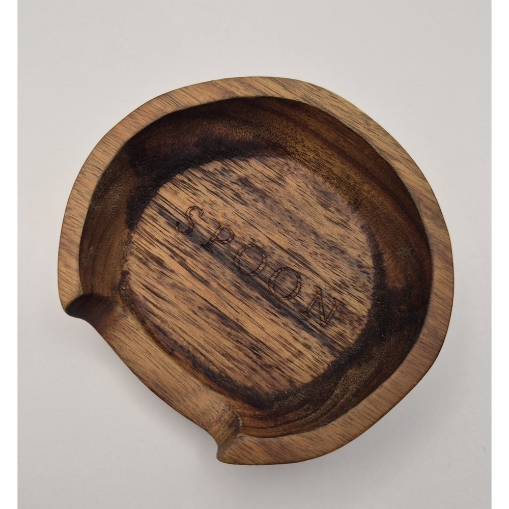 Hearth & Hand Arcadia Wood Spoon Rest Kitchen Decor Rustic Farmhouse Cottage